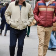 *EXCLUSIVE* Kurt Russell and son Wyatt enjoy post-lunch stroll