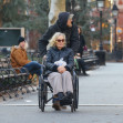 Jessica Lange în scaun cu rotile/ Profimedia