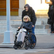 Jessica Lange în scaun cu rotile/ Profimedia