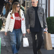 *EXCLUSIVE* Tom Hanks spends time having lunch and shopping with his wife Rita Wilson