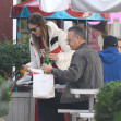 *EXCLUSIVE* Tom Hanks spends time having lunch and shopping with his wife Rita Wilson