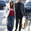 *EXCLUSIVE* Tom Hanks spends time having lunch and shopping with his wife Rita Wilson