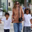 *EXCLUSIVE* Ellen Pompeo and her kids go out for ice cream together