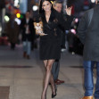 Demi Moore is Spotted Arriving to The Stephen Colbert Show in New York City