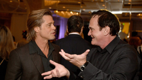 Brad Pitt, mustrat de Quentin Tarantino pe platourile filmului care i-a adus Oscarul: „Vei fi ca și mort în această industrie”