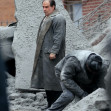 Colin Farrell Gets Knocked Out At "The Penguin" Set In the Bronx - 01 Feb 2024