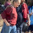 *EXCLUSIVE* Jamie Foxx and Cameron Diaz hold each other close while filming 'Back In Action' in Atlanta with Glenn Close!