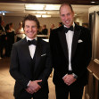 Tom Cruise, la gala Air Ambulance din Londra, alături de prințul William, februarie 2024 / Profimedia Images