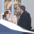 So close! Ben Affleck and Jennifer Garner discussing the next movie together