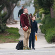 Ben And Samuel Affleck Out In Los Angeles