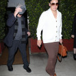 Robert De Niro And Tiffany Chen Exit Giorgio Baldi Italian Eatery in Santa Monica