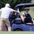 *PREMIUM-EXCLUSIVE* Happy Douglas! Michael Douglas and Catherine Zeta-Jones keep the Romance Alive on the Golf Course in Montecito, CA**WEB Embargo until March 31st, 2024, 12 PM EST**