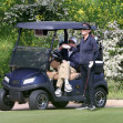 *PREMIUM-EXCLUSIVE* Happy Douglas! Michael Douglas and Catherine Zeta-Jones keep the Romance Alive on the Golf Course in Montecito, CA**WEB Embargo until March 31st, 2024, 12 PM EST**