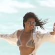*EXCLUSIVE* Fast &amp; Fabulous: Michelle Rodriguez Enjoys Romantic Beach Day with Carmen Vandenberg in Cancun!