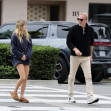 *EXCLUSIVE* Kevin Costner has Sunday lunch with his three children as ex-wife Christine enjoys Calabasas getaway with boyfriend Josh Connor