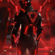 Jared Leto as Ares in a new first-look image from upcoming film 'Tron: Ares'