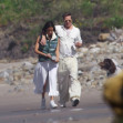 *PREMIUM-EXCLUSIVE* Brad-ly in Love ! Brad Pitt Wraps His Arm Around Girlfriend Ines De Ramon As the Couple Enjoys Romantic Sunrise Stroll on the Beach in Santa Barbara **WEB EMBARGO UNTIL 2PM PT 05/03/24**