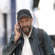 *EXCLUSIVE* - *STRICTLY NO MAIL ONLINE USAGE* - Actor Ralph Fiennes pictured in Newcastle ahead of '28 Years Later' filming with director Danny Boyle