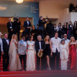 Celebrities attending the red carpet of "Megapolis" during the 77th Cannes Film Festival 2024