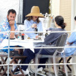 Adam Sandler si familia in italia