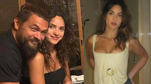 Noua iubită a lui Jason Momoa, pozată în colanți și bustieră, pe stradă. Adria Arjona a vrut să scape de paparazzi, dar nu a reușit