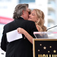 Goldie Hawn And Kurt Russell Honored With Double Star Ceremony On The Hollywood Walk Of Fame