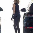 *EXCLUSIVE* Melanie Griffith Visits Dealer for Porsche Recall Check