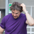 *EXCLUSIVE* Tom Cruise returning to London Heliport after partying with other celebrities at the Taylor Swift concert.