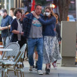 *EXCLUSIVE* Ben Affleck and Daughters have a Ramen Dinner with Friends in LA