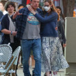 *EXCLUSIVE* Ben Affleck and Daughters have a Ramen Dinner with Friends in LA