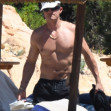 *EXCLUSIVE* WEB MUST CALL FOR PRICING  - Showing off his impressive physique out in the Italian sunshine, The British Actor Orlando Bloom with his daughter Daisy enjoy a day at the beach out in Porto Cervo.*PICTURES TAKEN ON 04/07/2024*