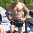 *EXCLUSIVE* WEB MUST CALL FOR PRICING  - Showing off his impressive physique out in the Italian sunshine, The British Actor Orlando Bloom with his daughter Daisy enjoy a day at the beach out in Porto Cervo.*PICTURES TAKEN ON 04/07/2024*