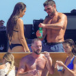 *PREMIUM-EXCLUSIVE* MUST CALL FOR PRICING BEFORE USAGE  -  The American Actor Zac Efron and the Scottish Actor and Film Producer Gerard Butler throughly enjoying their summer vacation on board their luxury boat during their sun soaked holiday in St-Tropez