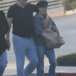 *EXCLUSIVE* Shannen Doherty and Chris Cortazzo share a sweet moment leaving Kristy's Malibu *Web Must Call for pricing*