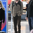 *EXCLUSIVE* A scruffy Keanu Reeves touches down at JFK!