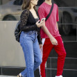 *EXCLUSIVE* Penelope Cruz and Javier Bardem take their two children Leo and Luna to Shake Shack in Beverly Hills