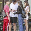 *EXCLUSIVE* Penelope Cruz and Javier Bardem take their two children Leo and Luna to Shake Shack in Beverly Hills