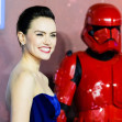 Daisy Ridley poses at European Premier of Star Wars: The Rise of Skywalker on Wednesday 18 December 2019