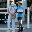 *EXCLUSIVE* Reese Witherspoon picks up pastries with her son Tennessee