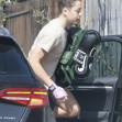 *EXCLUSIVE* Fight Club! Knox Leon Jolie-Pitt arrives with boxing gloves to gym in Los Angeles