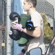 *EXCLUSIVE* Fight Club! Knox Leon Jolie-Pitt arrives with boxing gloves to gym in Los Angeles