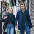 *EXCLUSIVE* Saoirse Ronan and Jack Lowden are seen out for a romantic walk in London! *PICS TAKEN: 12/02/23*