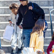 *EXCLUSIVE* Halle Berry takes her family shopping at the Westfield Century City mall