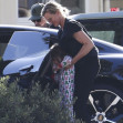 *EXCLUSIVE* Cameron Diaz and Benji Madden enjoy a family outing in Montecito, Santa Barbara