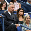 Alec Baldwin și soția sa, tensionați la un meci de tenis/ Profimedia