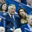 Alec Baldwin și soția sa, tensionați la un meci de tenis/ Profimedia