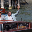 Venice 81, Brad Pitt and George Clooney Arrive in Darsena, Italy - 01 Sep 2024