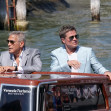 Venice 81, Brad Pitt and George Clooney Arrive in Darsena, Italy - 01 Sep 2024