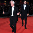 Richard Gere și fiul său, Homer, la Festivalul de Film de la Veneția/ Profimedia