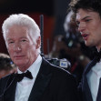 Richard Gere și fiul său, Homer, la Festivalul de Film de la Veneția/ Profimedia